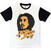 Shirt Bob Marley No Woman White & Black 2XL Shirt