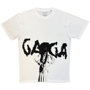 T-Shirt Lady Gaga Mayhem Graphic (All Over Print) White XL T-Shirt - 1