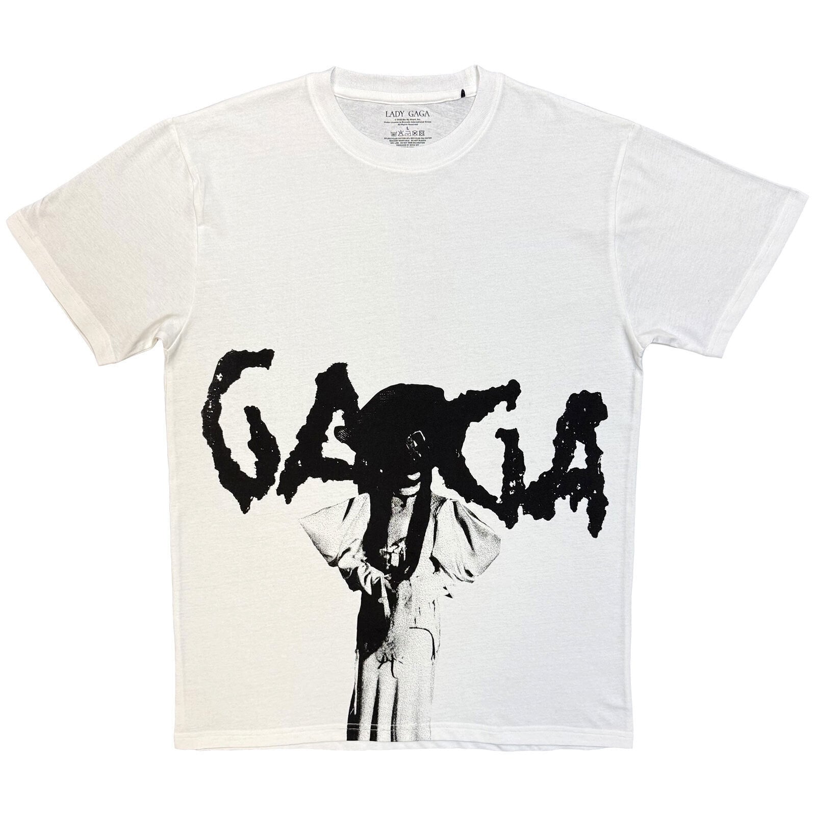 Πουκάμισο Lady Gaga Mayhem Graphic (All Over Print) White L Πουκάμισο