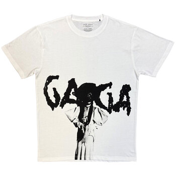 T-Shirt Lady Gaga Mayhem Graphic (All Over Print) White S T-Shirt - 1