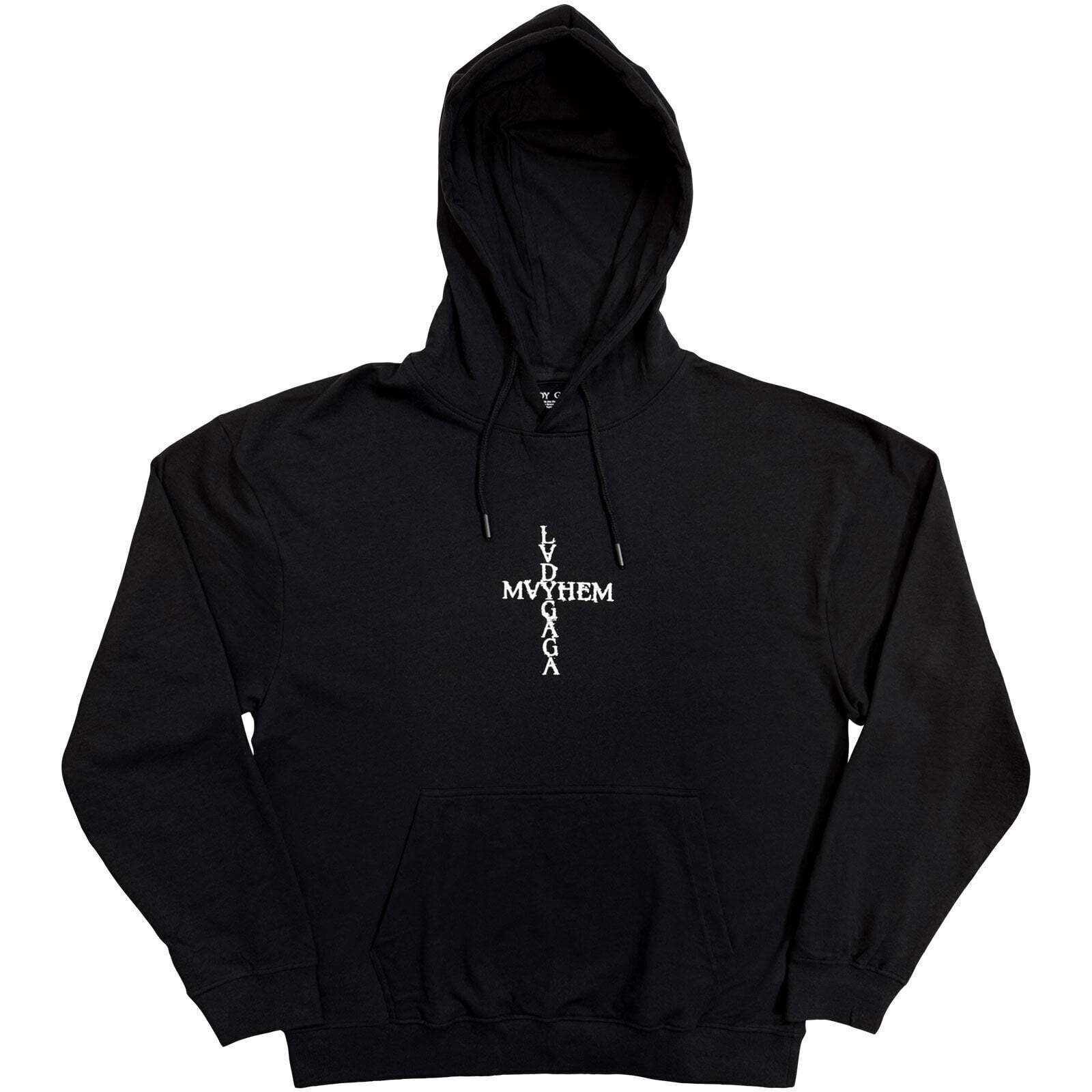 Hoodie Lady Gaga Mayhem (Back Print) Black L Hoodie