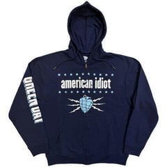 Hoodie Green Day American Idiot Electric (Sleeve Print)