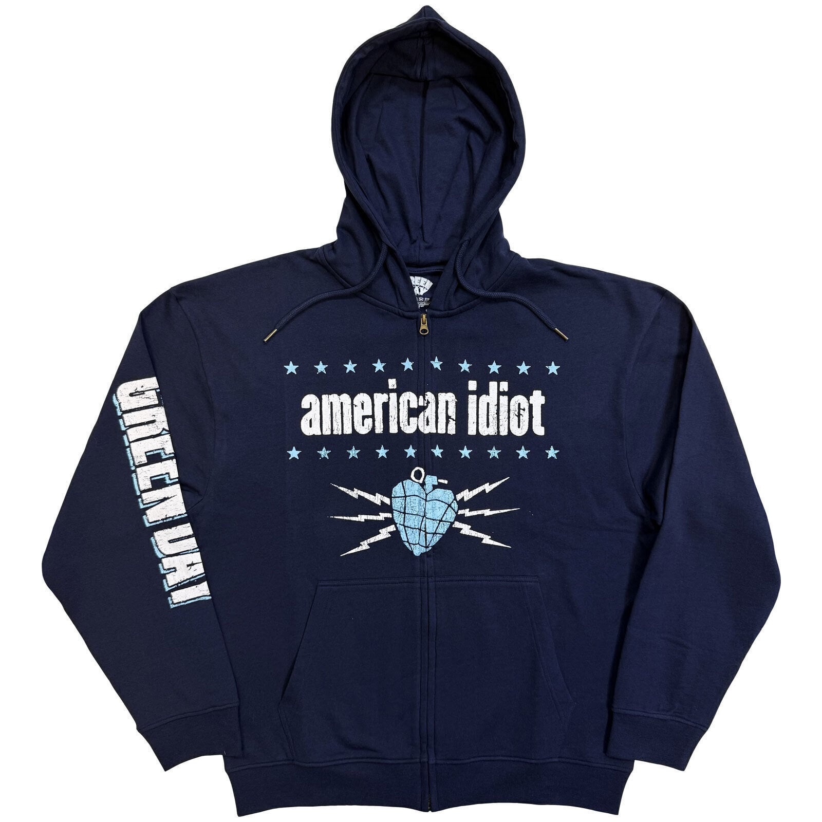 Capuchon Green Day American Idiot Electric (Sleeve Print) Navy XL Capuchon