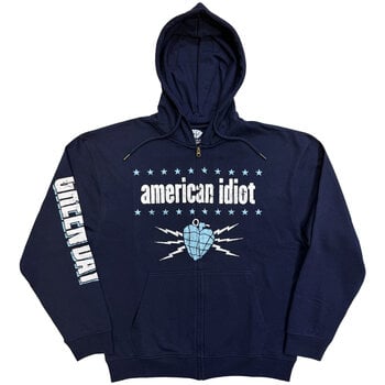 Capuchon Green Day American Idiot Electric (Sleeve Print) Navy XL Capuchon - 1