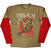 Shirt Trivium Kirisute Gomen (Back & Sleeve Print) Green & Red M Shirt
