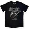 AC/DC B&W Photo North American Tour '25 (Back Print & Ex-Tour) Black M T-Shirt