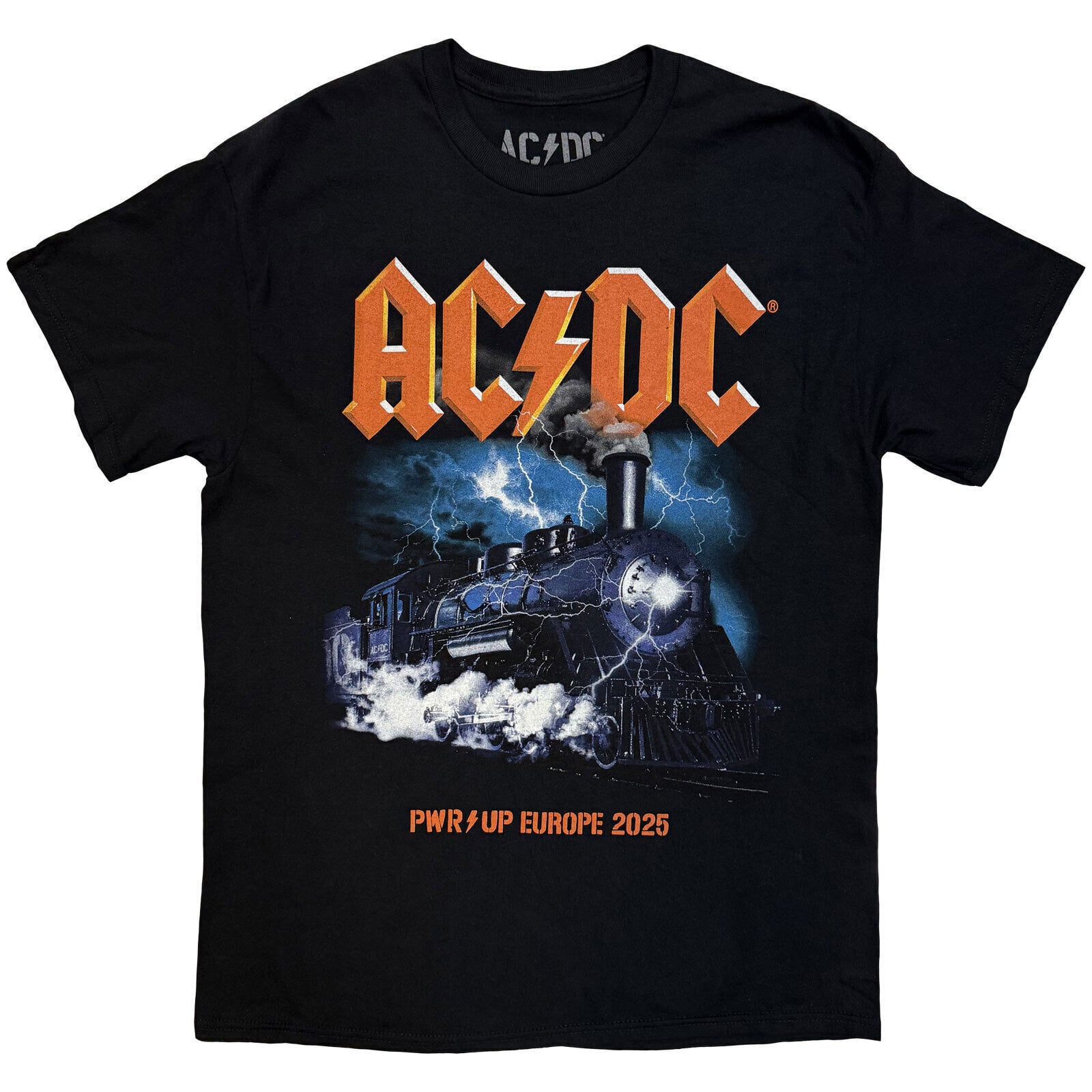 T-Shirt AC/DC Train EU Tour '25 (Back Print & Ex-Tour) Black S T-Shirt