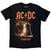 T-Shirt AC/DC Bell Lightning EU Tour '25 (Back Print & Ex-Tour) Black S T-Shirt