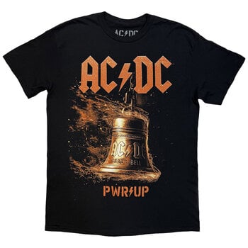 Tričko AC/DC Bell Lightning EU Tour '25 (Back Print & Ex-Tour) Black 3XL Tričko - 1