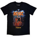 AC/DC Guitar EU Tour '25 (Back Print & Ex-Tour) Black L Сорочка