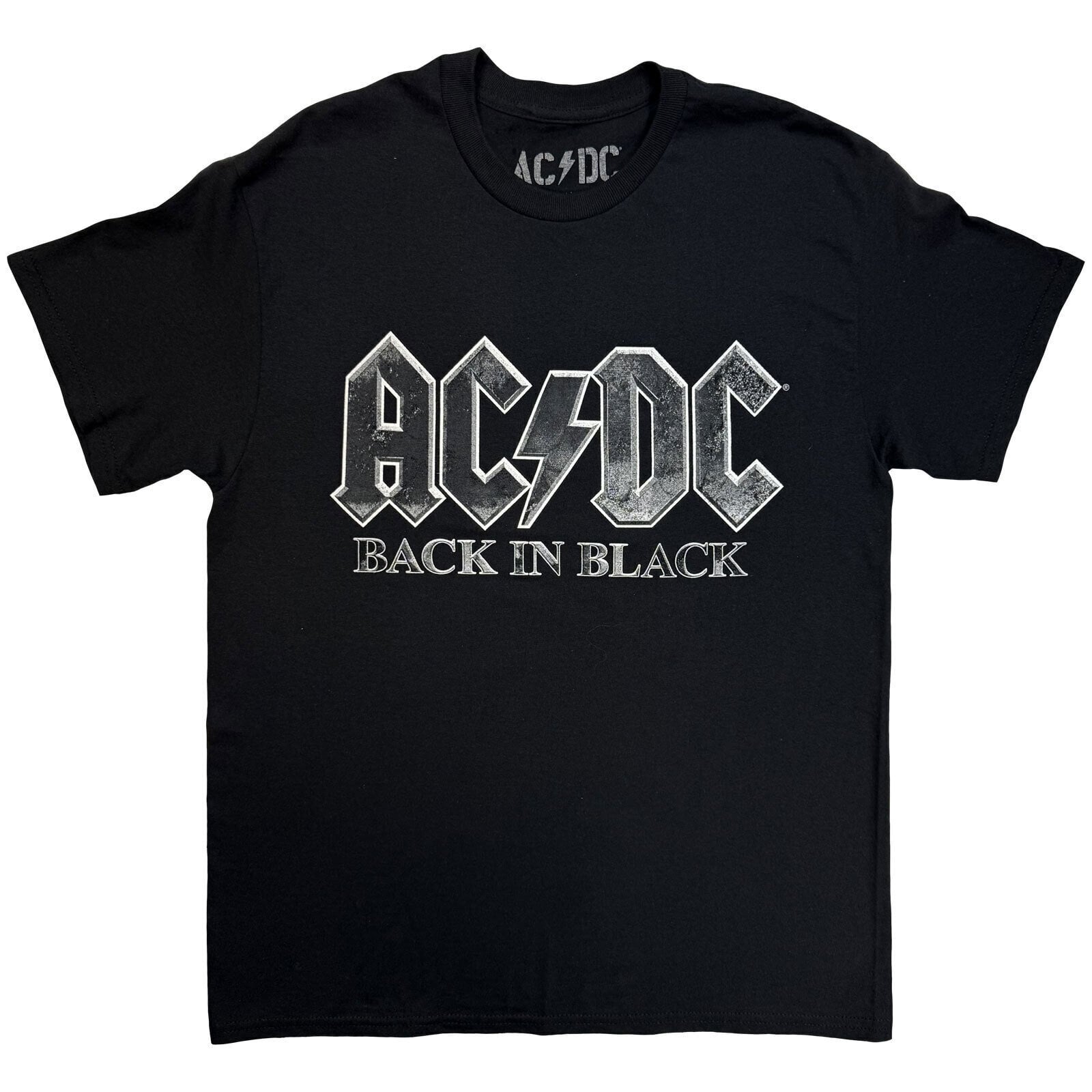 Košulja AC/DC Back In Black EU Tour '25 (Back Print & Ex-Tour) Black XL Košulja