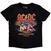 Camiseta de manga corta AC/DC Whole Lotta Madrid EU Tour '25 (Back Print & Ex-Tour) Black S Camiseta de manga corta