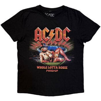 Tričko AC/DC Whole Lotta Madrid EU Tour '25 (Back Print & Ex-Tour) Black 3XL Tričko - 1