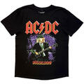 AC/DC Let There Be Rock Dusseldorf EU Tour '25 (Back Print & Ex-Tour) Black XL T-Shirt