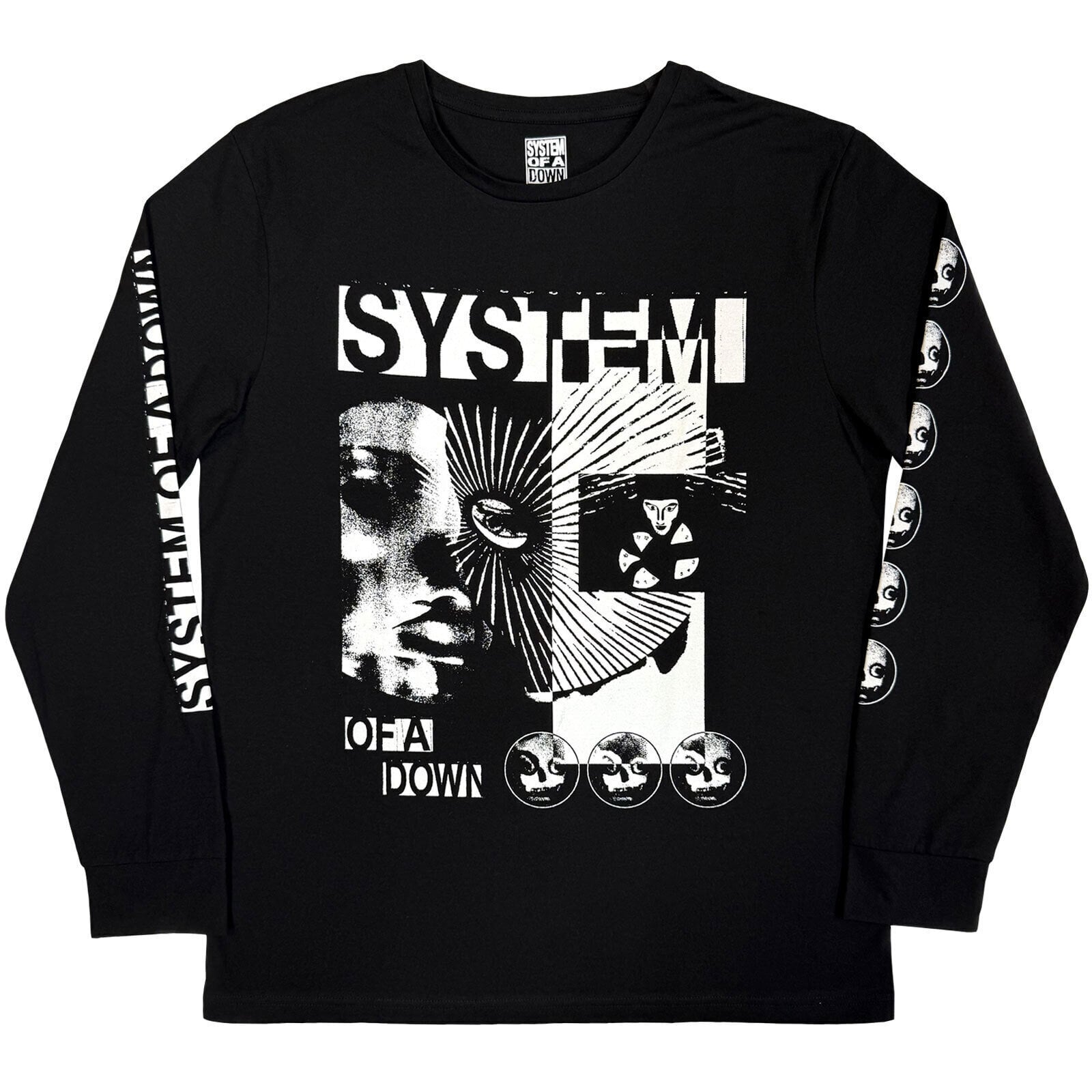 T-särk System of a Down Hypno Hi-Contrast (Arm Prints) Black XL T-särk