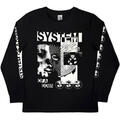 System of a Down Hypno Hi-Contrast (Arm Prints) Black XL Skjorte