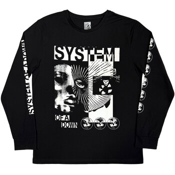 Maglietta System of a Down Hypno Hi-Contrast (Arm Prints) Black 2XL Maglietta - 1