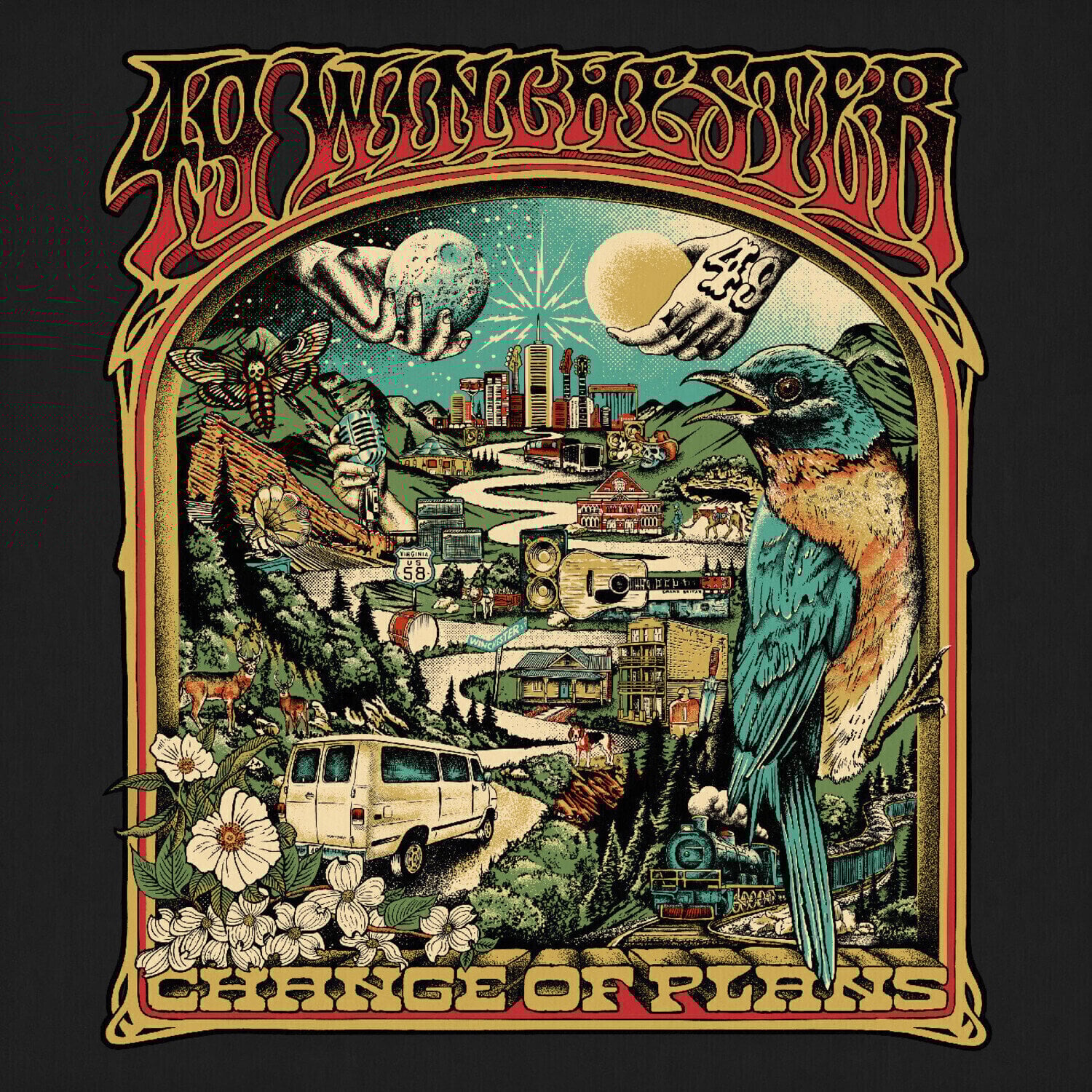 Vinyl Record 49 Winchester - Change Of Plans (Indie Exclusive) (Limited Edition) (Gatefold) (Gold Coloured) (LP)