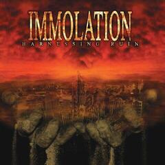 Schallplatte Immolation - Harnessing Ruin (Limited Edition) (Trans Red/ Black Marble Coloured) (LP)