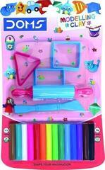 Argilă de modelare pentru copii DOMS N80571 Argilă de modelare pentru copii Mix 12 x 100 g
