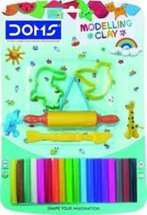 Argilă de modelare pentru copii DOMS N80574 Argilă de modelare pentru copii Mix 18 x 100 g