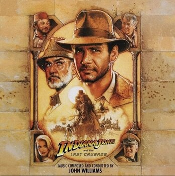 Vinyl Record John Williams - Indiana Jones and the Last Crusade (Sand Coloured) (2 LP) - 1