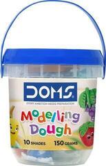 Argilă de modelare pentru copii DOMS N80583 Argilă de modelare pentru copii Mix 10 x 150 g