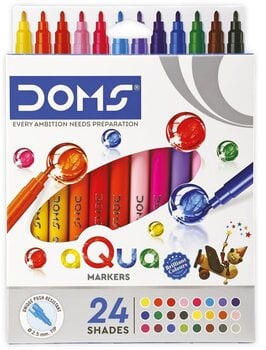 Pisak akwarelowy DOMS N80611 Wkład do pióra Mix 24 szt. - 1
