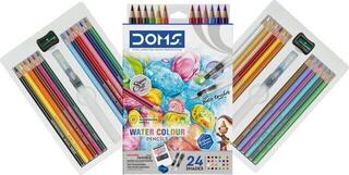Crayon aquarelle DOMS N80449 Coffret crayons aquarelle 24 pcs