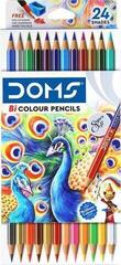Crayon de couleur DOMS N80455 Coffret crayons de couleur 24 pcs