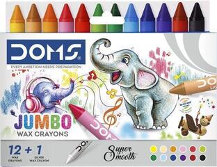 Crayons DOMS Jumbo Crayons Mix 12 pcs