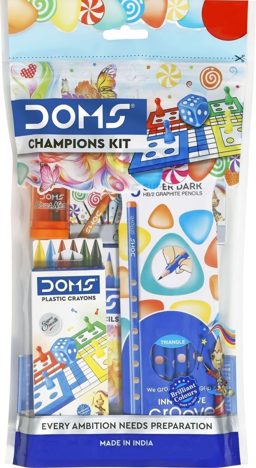Kunst und kreatives Set DOMS Champion Kit - 9 Pcs
