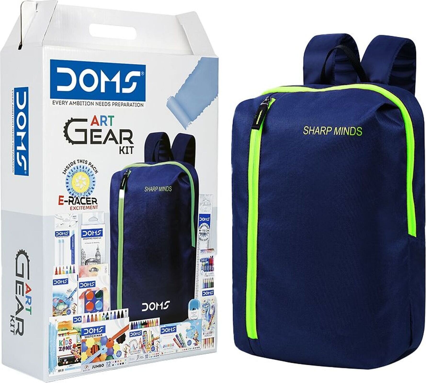 Kunst und kreatives Set DOMS Art Gear Kit - 12 Pcs