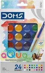 Akvarel boja DOMS N80553 Set akvarel boja Miješati 23 ml 24 kom