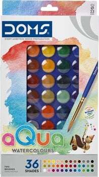Aquarellfarbe DOMS N80556 Set Aquarellfarben Mix 23 ml 36 Stück - 1