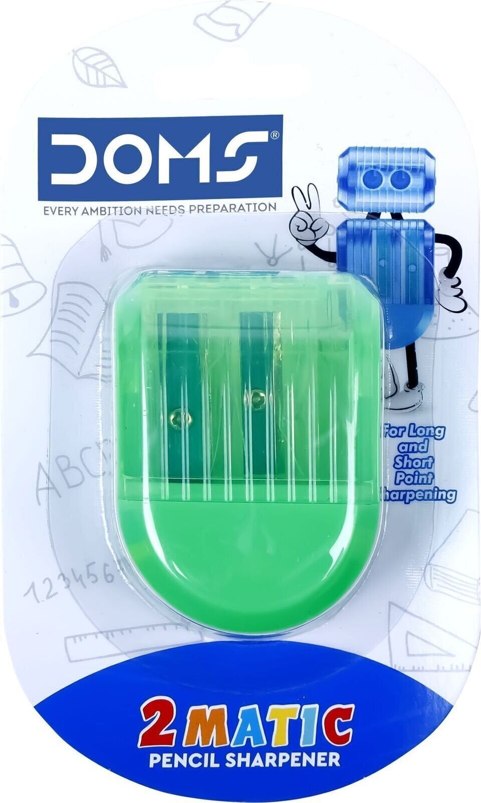 Taille-crayon DOMS 2Matic Taille-crayon Couleurs assorties