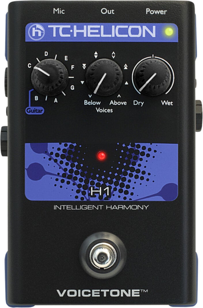 Vokalni procesor TC Helicon VoiceTone H1 Vokalni procesor (Kao novo)