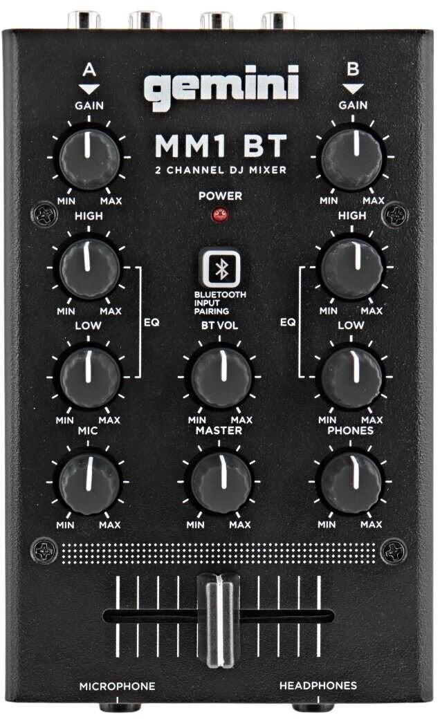 Table de mixage DJ Gemini MM1BT Table de mixage DJ