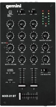 Table de mixage DJ Gemini MXR-01BT Table de mixage DJ - 1