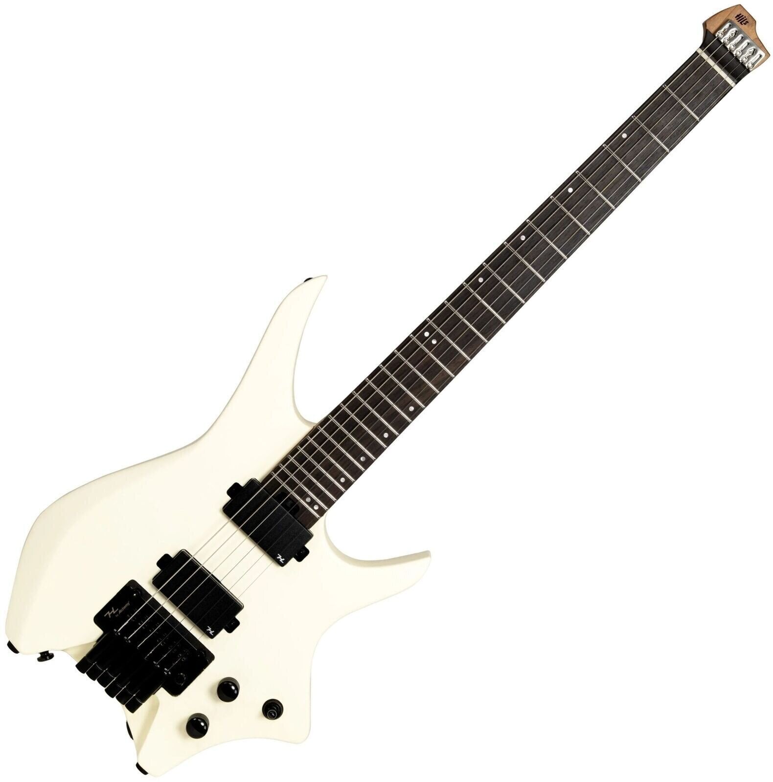 Headless-kitara HILS Guitars HN5 NEXT Ivory Headless-kitara