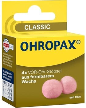 Korvatulpat OHROPAX Classic Earplugs 4 pcs Peach Korvatulpat - 1