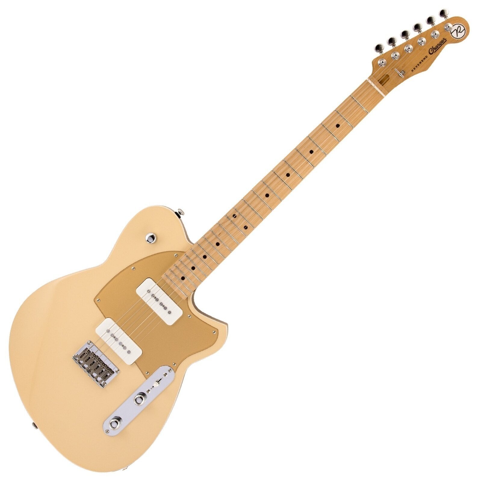 Elektriska gitarrer Reverend Guitars Charger 290 Sandstone Elektriska gitarrer