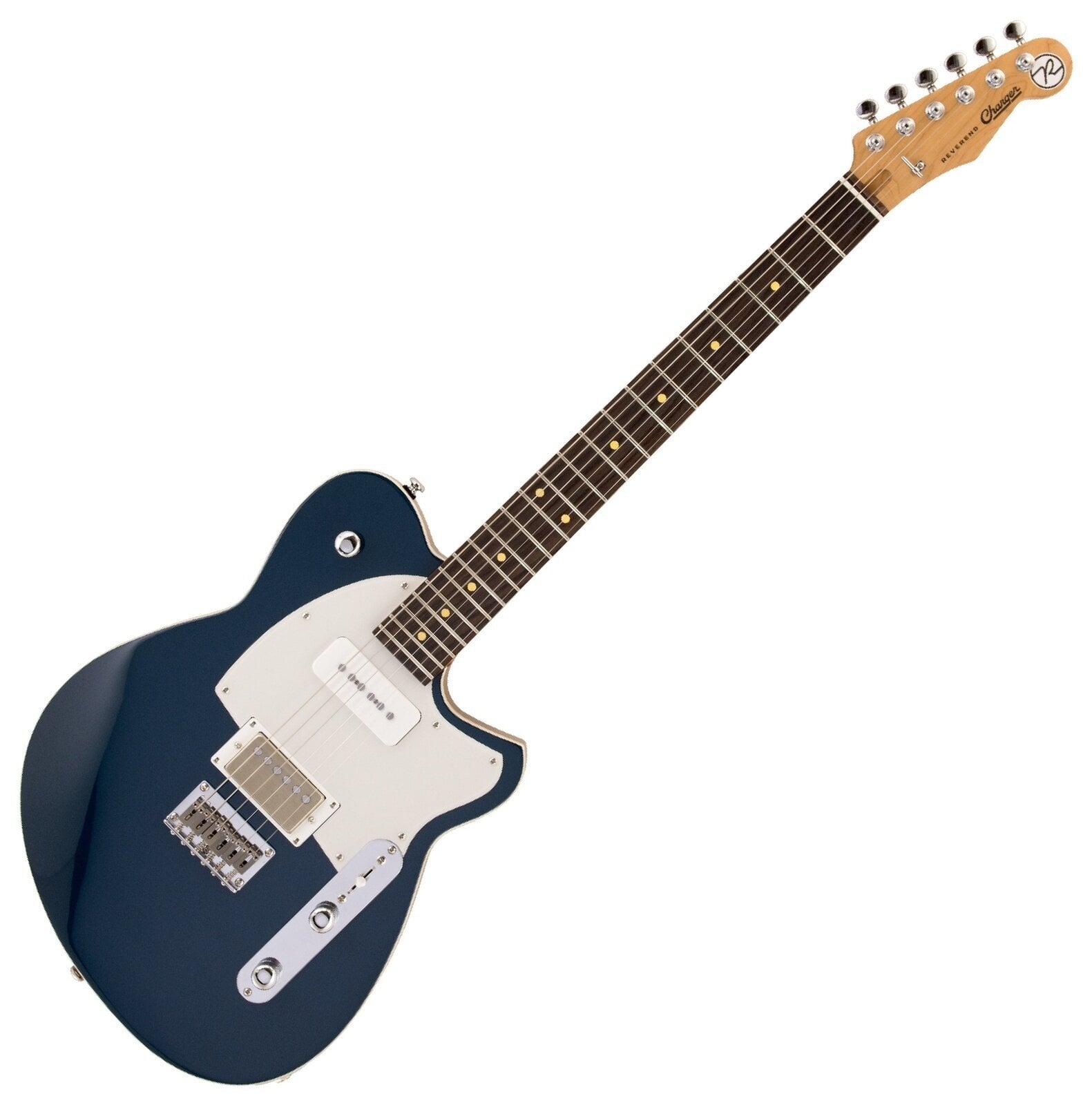 Elektriska gitarrer Reverend Guitars Charger H90 High Tide Blue Elektriska gitarrer