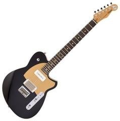 Elektriska gitarrer Reverend Guitars Charger H90 Midnight Black Elektriska gitarrer