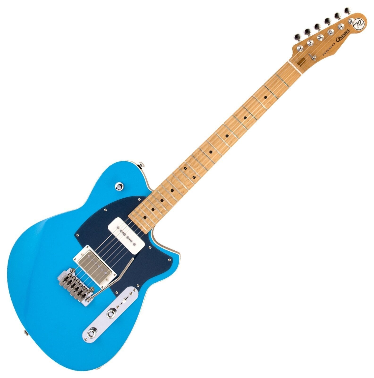Elektrisk gitar Reverend Guitars Charger H90 Wilkinson Ohana Blue Elektrisk gitar