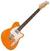 Elektriska gitarrer Reverend Guitars Charger HH Baked Orange Elektriska gitarrer