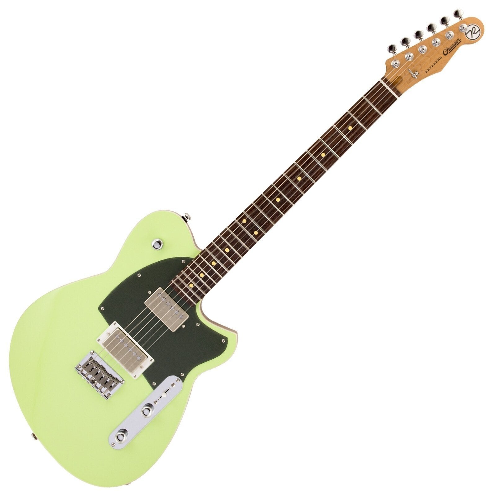 Електрическа китара Reverend Guitars Charger HH Citrus Cream Електрическа китара