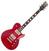 Jazz gitara Reverend Guitars Roundhouse Air HH Metallic Cherry Jazz gitara
