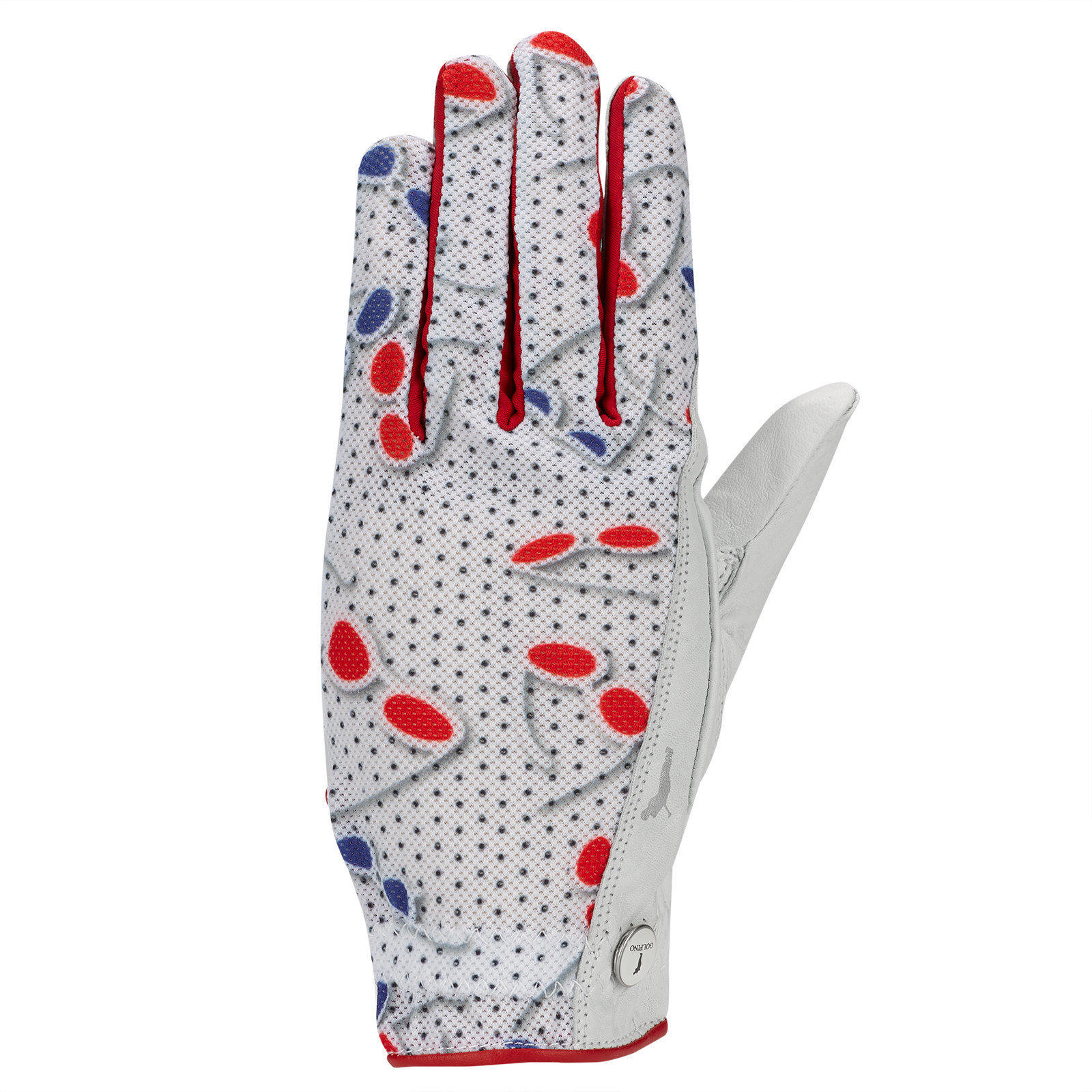 Handschuhe Golfino Performance Trend Womens Golf Glove Optic White LH S