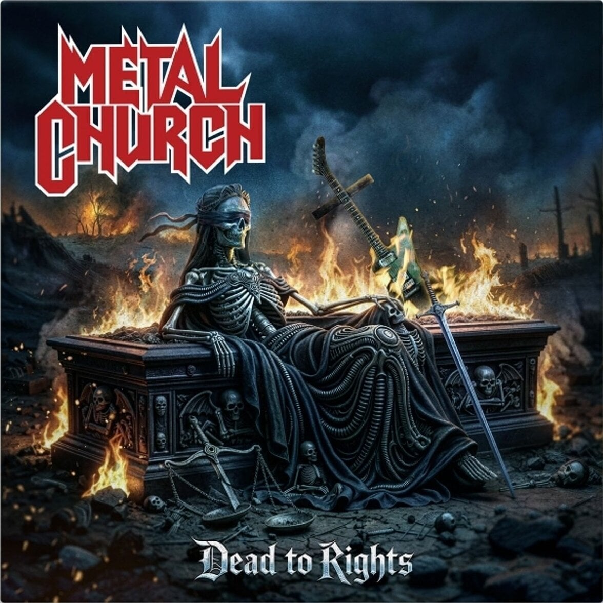 Vinyylilevy Metal Church - Dead To Rights (Limited Edition) (Black/White Splatter Coloured) (180 g) (LP)
